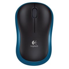 LOGITECH Wireless Mouse M185 (Bleu) nwrtz